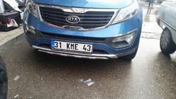 Kia Sportage 2010–2015 Sprednji lip spojler B06 (plastika) fotografija 3