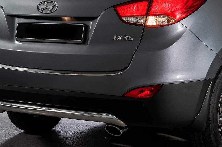 Hyundai IX-35 2010–2015 Zadnji plastični difuzor V5 Fotografija 1