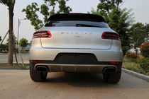Porsche Macan 2014–2024 Sprednji in zadnji lip spojler Libao (2 kosa) fotografija 6