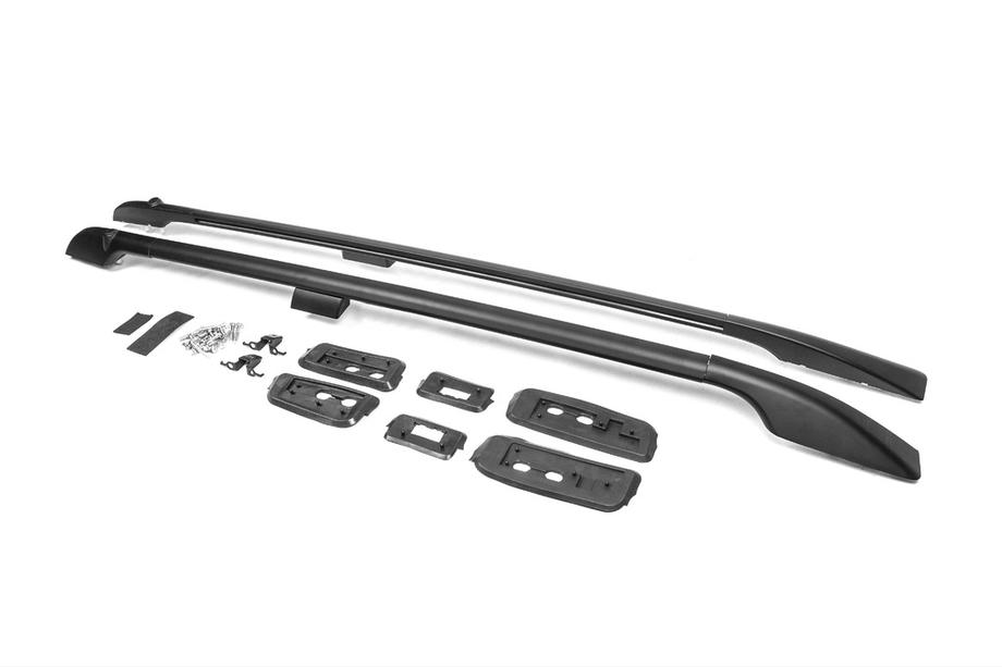 Toyota Land Cruiser 200 2007–2021 Strešni relingi Libao Black – originalni dizajn (2 kos) Image