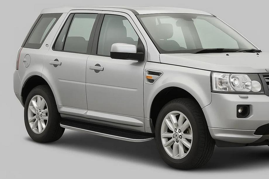 Land Rover Freelander II 2006–2014 Stranske stopnice Libao (2 kos, aluminij) Image