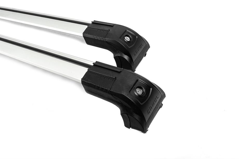 Prečne palice za integrirane strešne nosilce, zaklepne Strong V2 (2 kos) do 120 cm, črne Fotografija 20