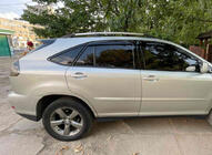 Lexus RX 2003–2009 Kromirane turške strešne sani Plastične pritrdilne noge fotografija 1