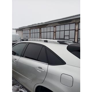 Kromirane turške strešne sani Lexus RX 2003–2009 fotografija 4
