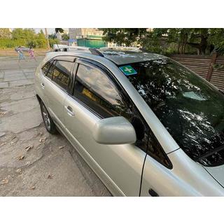 Kromirane turške strešne sani Lexus RX 2003–2009 fotografija 2