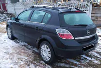 Opel Astra H 2004–2013 Aluminijaste strešne letve (HB, krom) fotografija 1