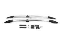 Opel Astra H 2004–2013 Aluminijaste strešne letve (HB, krom) fotografija 15