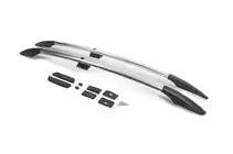 Opel Astra H 2004–2013 Aluminijaste strešne letve (HB, krom) fotografija 14