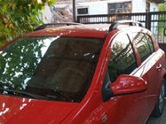 Opel Astra H 2004–2013 Aluminijaste strešne sani (HB, črne) fotografija 1