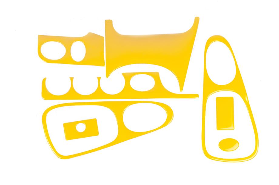 Ford Escort 1995–2000 Obloge armaturne plošče (rumena barva) Image