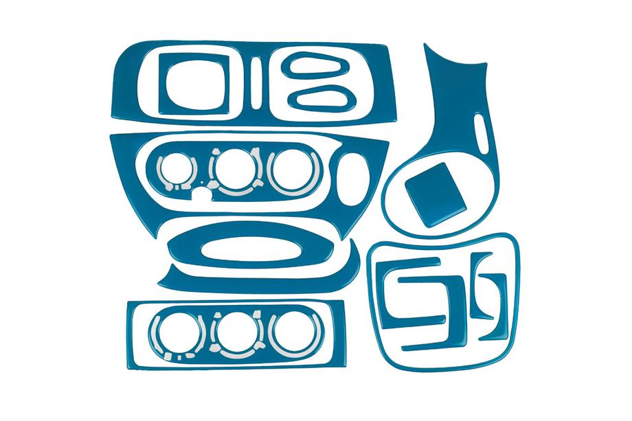 Renault Megane I 1996–2004 Obloge armaturne plošče 1999-2003 (modra barva) Image