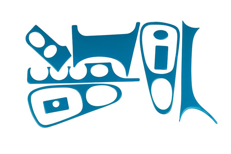 Ford Escort 1995–2000 Obloge armaturne plošče (modra barva) Image