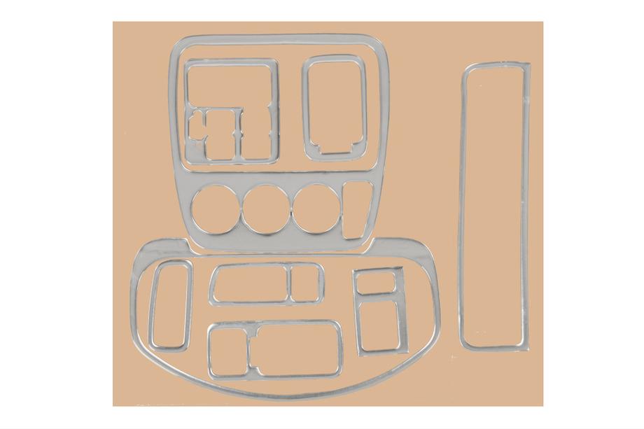 Honda CRV 1996–2001 Aluminijaste obloge armaturne plošče Image