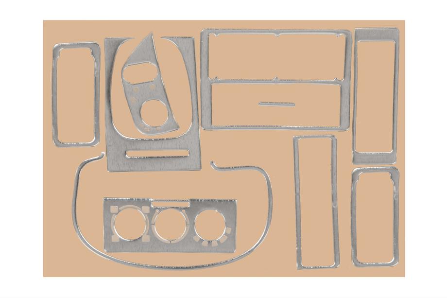 Volkswagen Polo 1994–2001 Okrasne obloge armaturne plošče 1994-1999 (aluminij) Image
