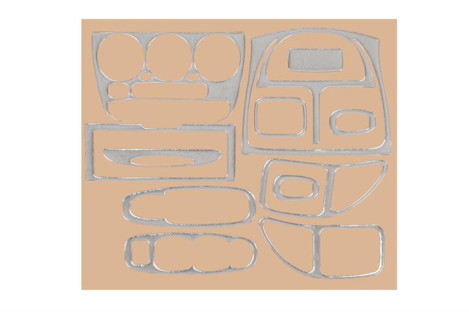 Hyundai Accent 2000–2006 Aluminijaste obloge armaturne plošče Image