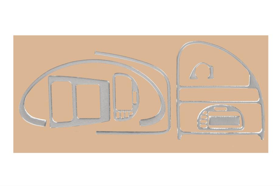 Citroen Saxo 1996–2023 Aluminijaste obloge armaturne plošče Image