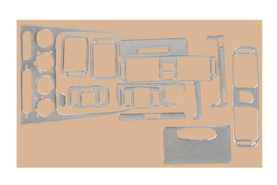 Toyota Corolla 1998–2002 Okrasne obloge armaturne plošče 2000-2002 (aluminij) Image