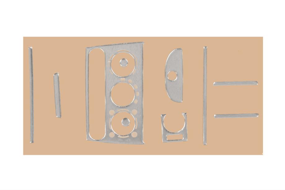 Opel Tigra 1994–2001 Aluminijaste obloge armaturne plošče Image