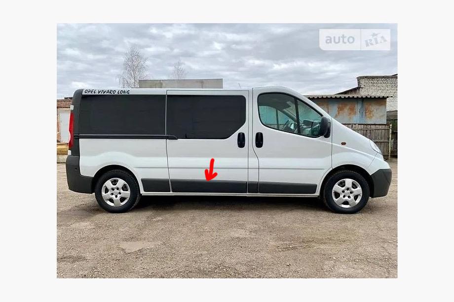 Renault Trafic 2001–2015 Originalna bočna letev vrat, rabljena (R3) Image