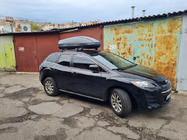 Mazda CX-7 2006–2012 Prečne palice za tovarniška pritrdilna mesta, zaklepne Wingbar V3 (2 kos) fotografija 2