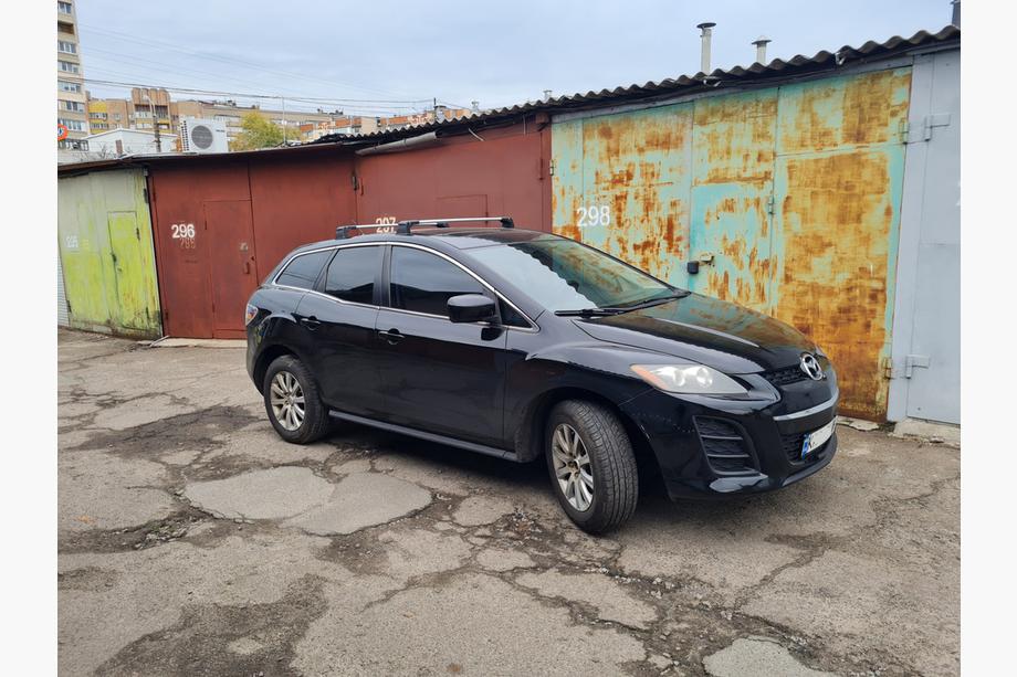 Mazda CX-7 2006–2012 Prečne palice za tovarniška pritrdilna mesta, zaklepne Wingbar V3 (2 kos) Image