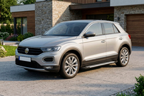 Volkswagen T-Roc 2017–2025 Stranski pragovi Line (2 kos, aluminij) fotografija 1