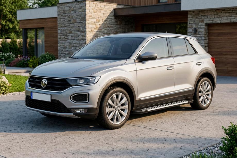 Volkswagen T-Roc 2017–2025 Stranski pragovi Line (2 kos, aluminij) Image