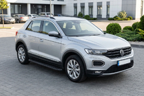 Volkswagen T-Roc 2017–2025 Stranski pragovi Tayga Black (2 kos, aluminij) fotografija 1