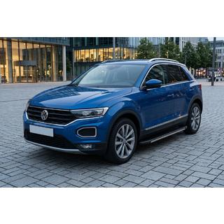 Bočni pragovi Bosphore Grey (2 kos, aluminij) Volkswagen T-Roc 2017–2025 fotografija 1