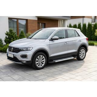 Stranske stopnice Vision New Grey (2 kos, aluminij) Volkswagen T-Roc 2017–2025 fotografija 1
