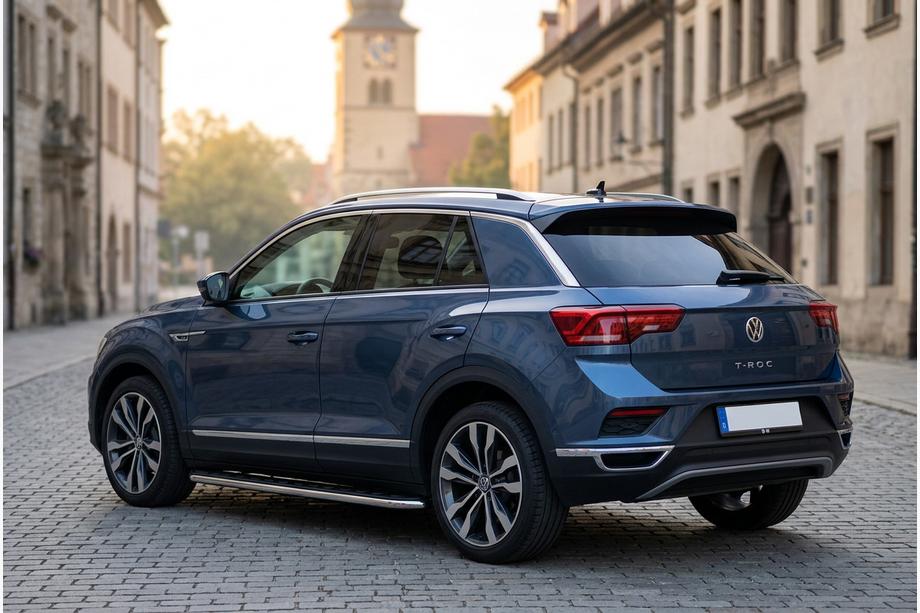 Volkswagen T-Roc 2017–2025 Stranske stopnice Maydos V1 (2 kosa, aluminij) Image