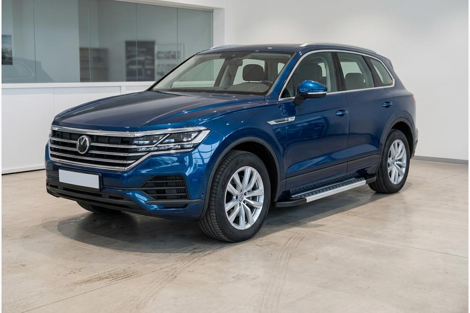 Volkswagen Touareg 2018– Stranske stopnice Vision New Grey (2 kos, aluminij) Image