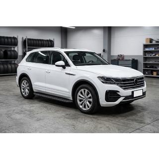 Stranski pragovi Tayga Black (2 kos, aluminij) fotografija 1