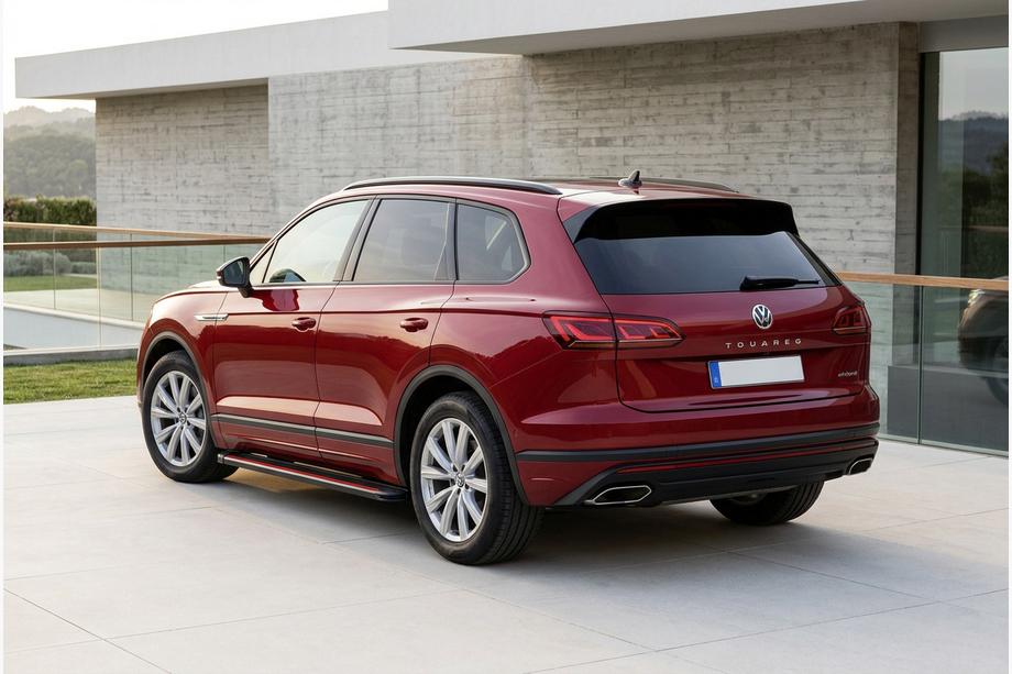 Volkswagen Touareg 2018– Bočne stopnice Maya Red (2 kos, aluminij) Image