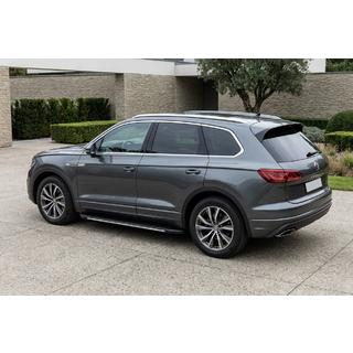 Bočne stopnice Bosphorus Grey (2 kos, aluminij) Volkswagen Touareg 2018– fotografija 1