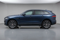 Jaguar F-PACE 2016– Stranske stopnice Maya V1 (2 kosa, aluminij) fotografija 1