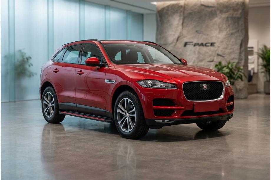 Jaguar F-PACE 2016– Bočne stopnice Maya Red (2 kos, aluminij) Image