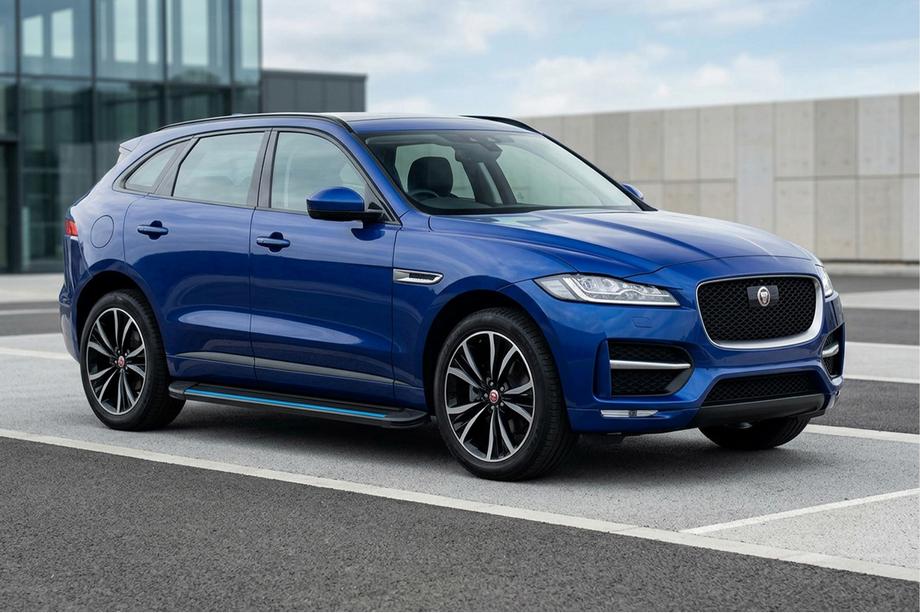 Jaguar F-PACE 2016– Bočne stopnice Maya Blue (2 kos, aluminij) Image