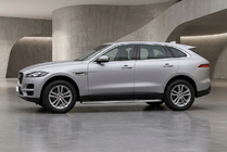 Jaguar F-PACE 2016– Stranske stopnice Maydos V1 (2 kosa, aluminij) fotografija 1