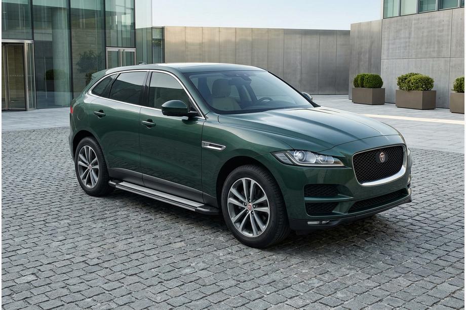 Jaguar F-PACE 2016– Stranske stopnice Rainbow (2 kos, aluminij) Image