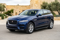 Jaguar F-PACE 2016– Bočne stopnice Allmond Black (2 kosa, aluminij) fotografija 1