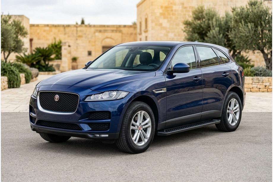 Jaguar F-PACE 2016– Bočne stopnice Allmond Black (2 kosa, aluminij) Image