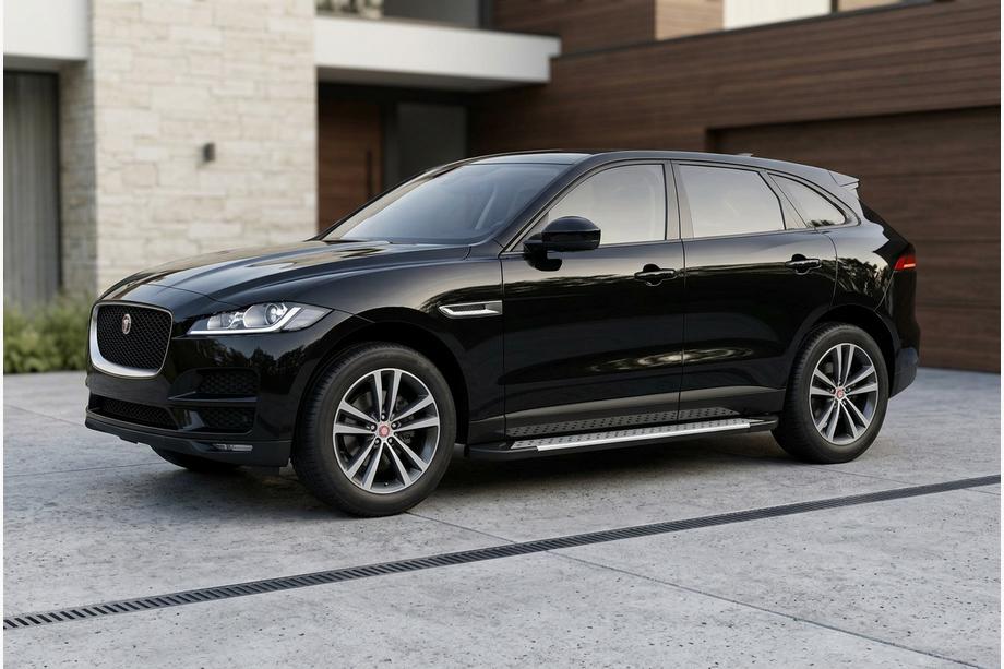 Jaguar F-PACE 2016– Stranske stopnice Allmond Grey (2 kosa, aluminij) Image