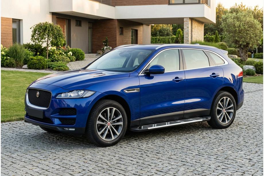 Jaguar F-PACE 2016– Stranske stopnice Sunrise (2 kos, aluminij) Image