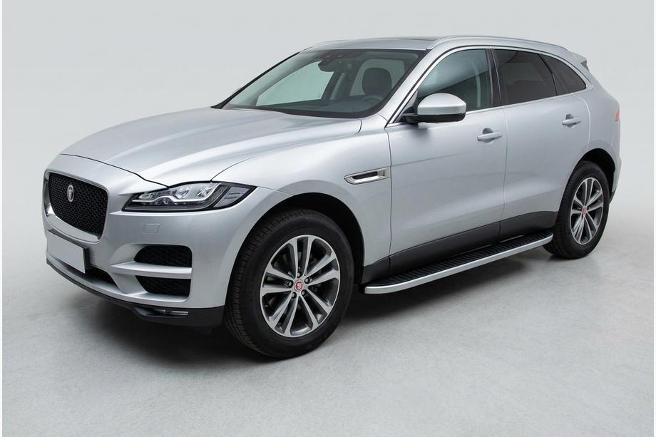 Jaguar F-PACE 2016– Stranski pragovi Tayga Grey (2 kosa, aluminij) Image