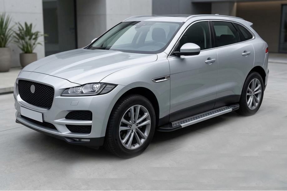 Jaguar F-PACE 2016– Stranske stopnice Vision New Grey (2 kos, aluminij) Image