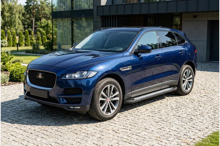 Jaguar F-PACE 2016– Stranske stopnice Vision New Black (2 kos, aluminij) Image