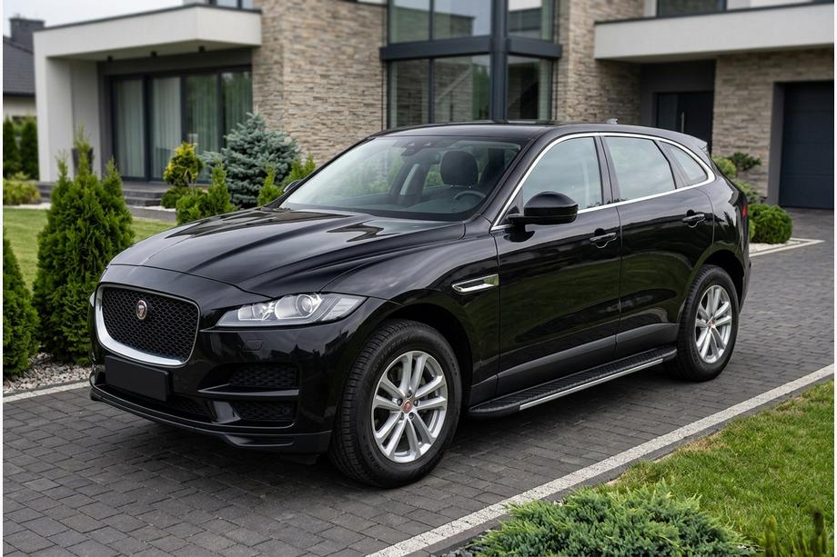 Jaguar F-PACE 2016– Bočne stopnice Bosphorus Grey (2 kos, aluminij) Image