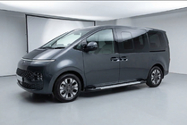 Hyundai Staria 2021– Stranske stopnice Allmond Grey (2 kosa, aluminij) fotografija 1