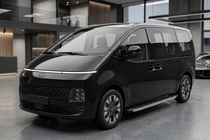 Hyundai Staria 2021– Stranske stopnice BlackLine (2 kos, aluminij) fotografija 1